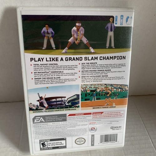 Grand Slam Tennis (Nintendo Wii, 2009) New Sealed! - Picture 2 of 10