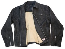 Rag & Bone Alex Jacket Made in USA of Japanese Selvedge Raw Denim Men's Sizes
