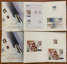 Folder GELATO ARTIGIANALE e MARMO DI CARRARA - francobolli e cartoline