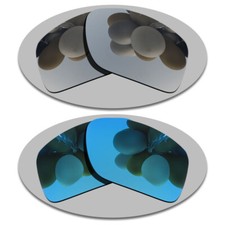 Silver Blue Lenses Replacement For-Oakley Big Taco OO9173 Polarized