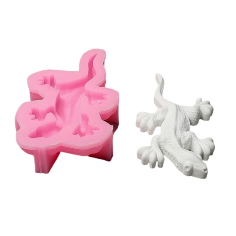 3D Lacertid Animal Silicone Molds for Soap Chocolate Cake Fondant Decorating