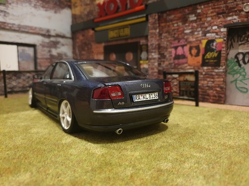 Audi A8 3.2 1/18 motor max tuning modified conversion motormax - Foto 6 di 22