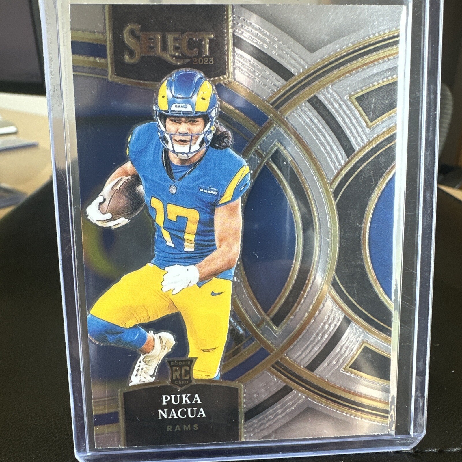 2023 Panini Select Puka Nacua Silver Prizm RC Phenomenon PH-PNA