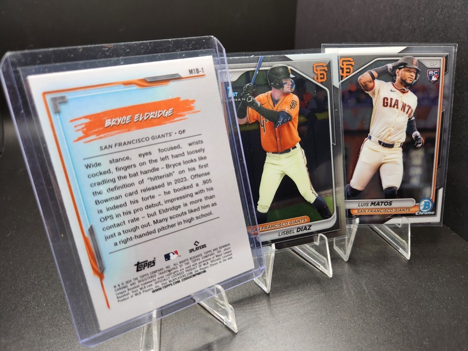 2024 Bowman Chrome Draft #BDC-48 Bryce Eldridge Rookie Card - San Francisco Giants Baseball