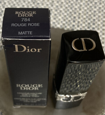 Dior Rouge Dior Lipstick - 784 ROUGE ROSE MATTE - = Authentic! | eBay