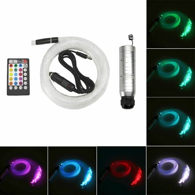 Car Use 12v 6w Rgb Led Fiber Optic Star Ceiling Kit Light 0 5mm