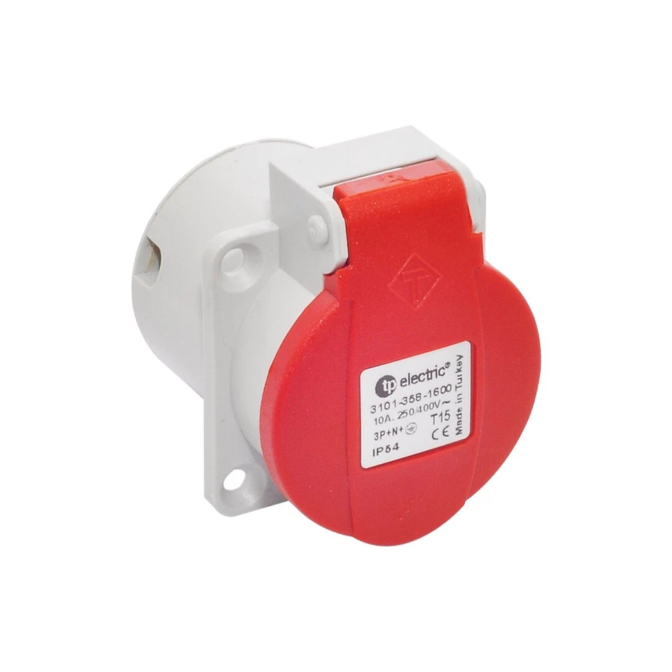 Anbausteckdose Schutzkontakt-Steckdose Steckdose nach schweizer System T 23 - Bild 2 von 3