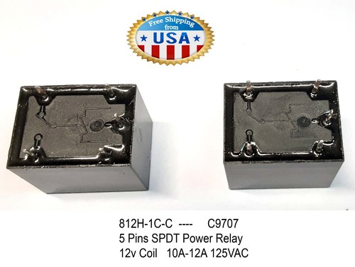 Реле 812h 1c c
