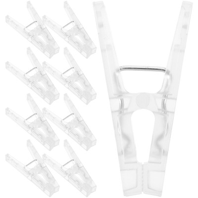 10 PCS Clothing Drying Clips Multi-functional Clothespins