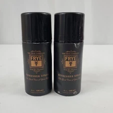 Lot (2) Frye Refreshener Spray 6oz Cans (non-aerosol) for Boots, Shoes, Bags