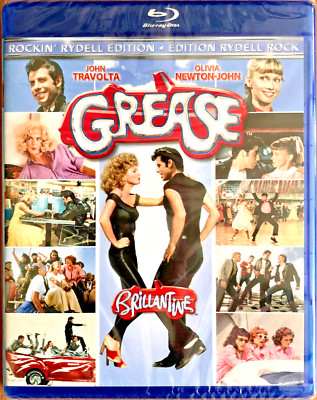New GREASE : Rockin' Rydell Edition  BLU-RAY ~ Audio: English + French + Spanish