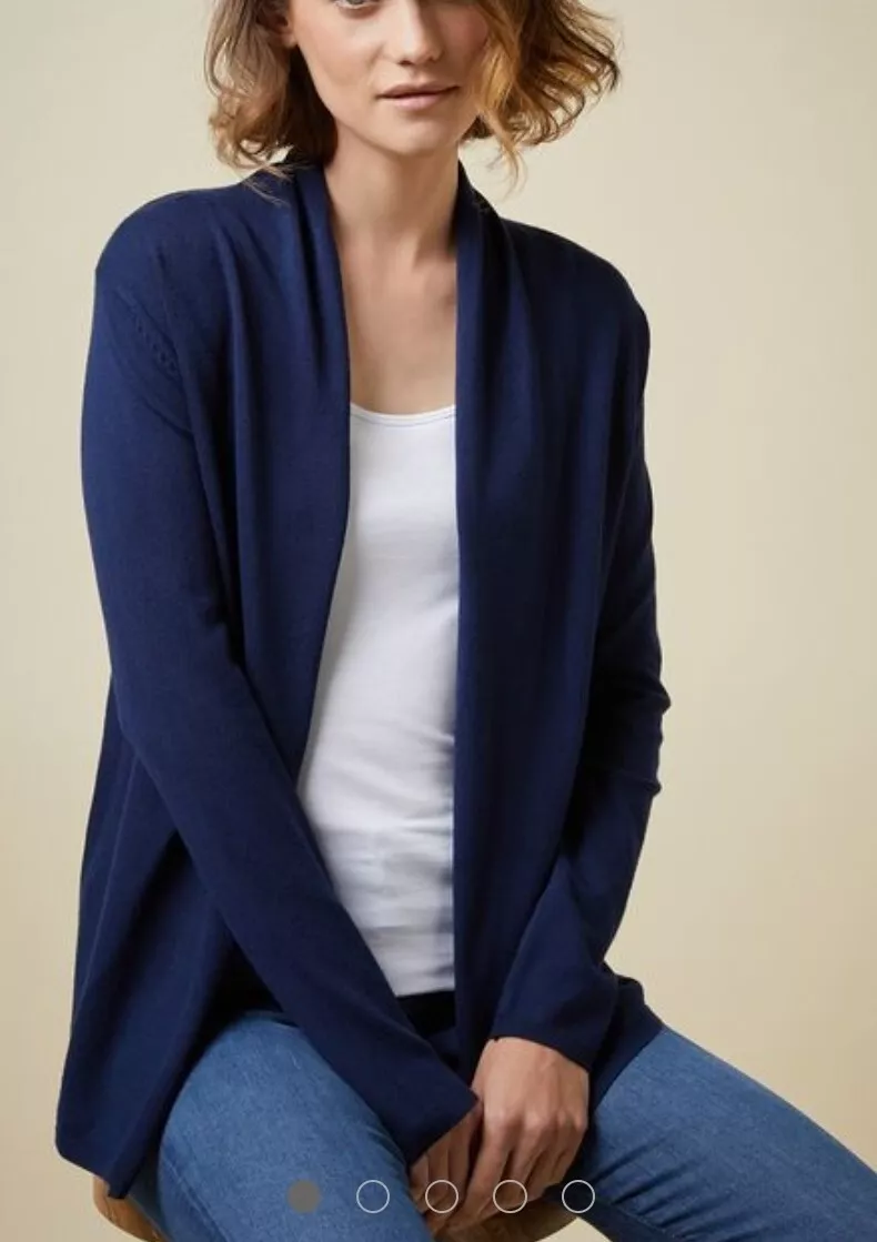 Bon marche navy clearance cardigan