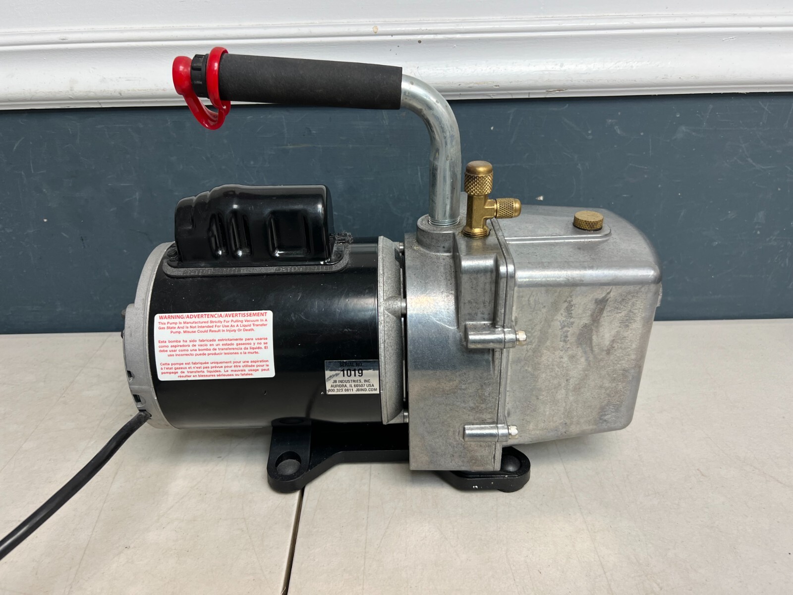 JB Industries DV6E Eliminator 6 CFM Vacuum Pump 787721591788 eBay