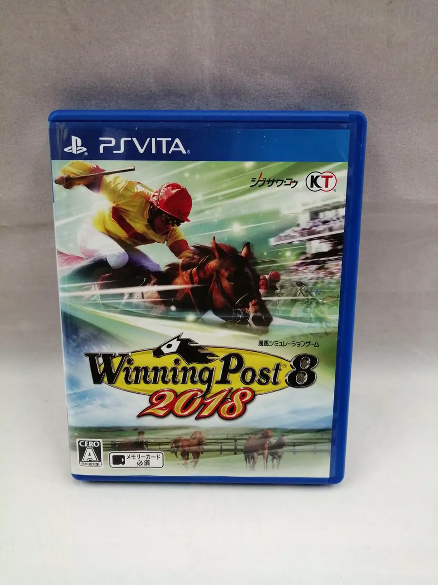 Winning Post 8 2018 - PSVita PlayStation Vita - 2018 - Japan Import