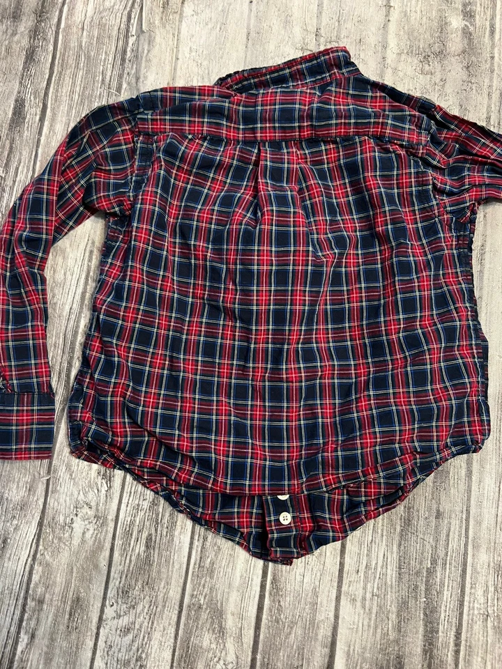 Camisa de manga larga con botones talla 3T para niños pequeños Foto 3 de 4