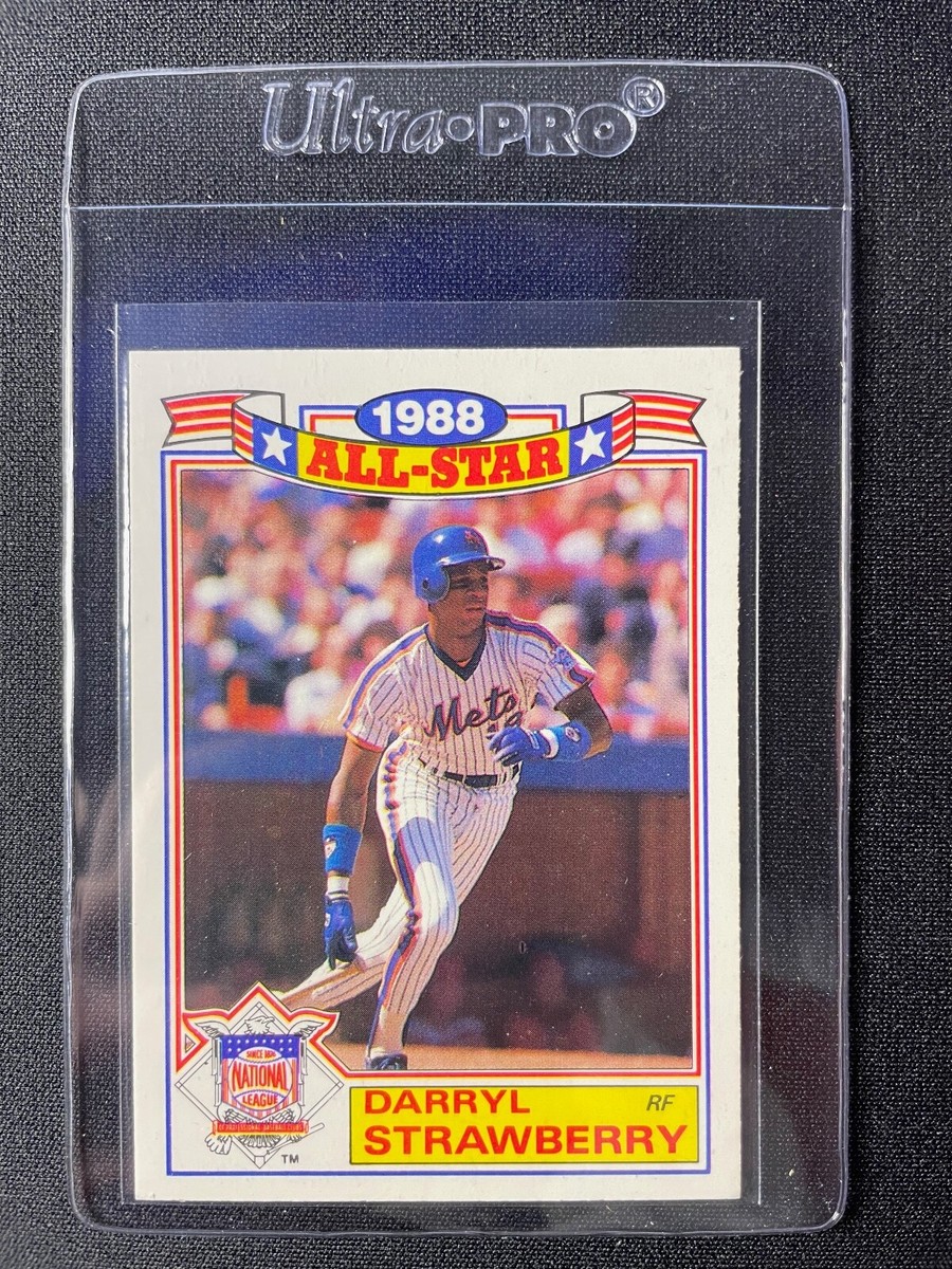1989 Topps Darryl Strawberry 1988 All-Star #19 of 22 Mets!!! | eBay
