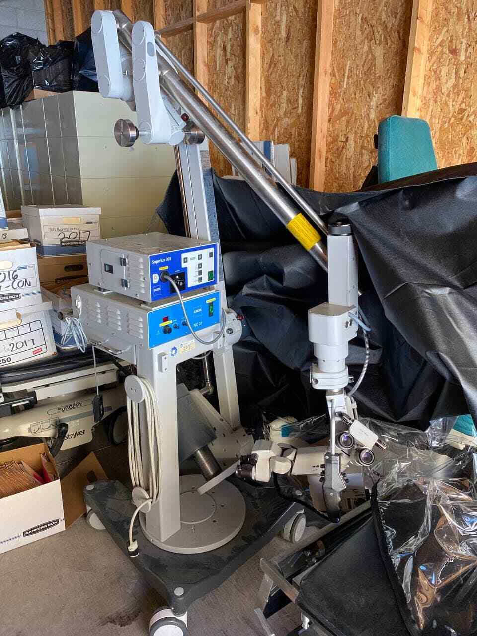 Carl Zeiss NC31 Microscope Spine / Neurosurgical Microscope eBay