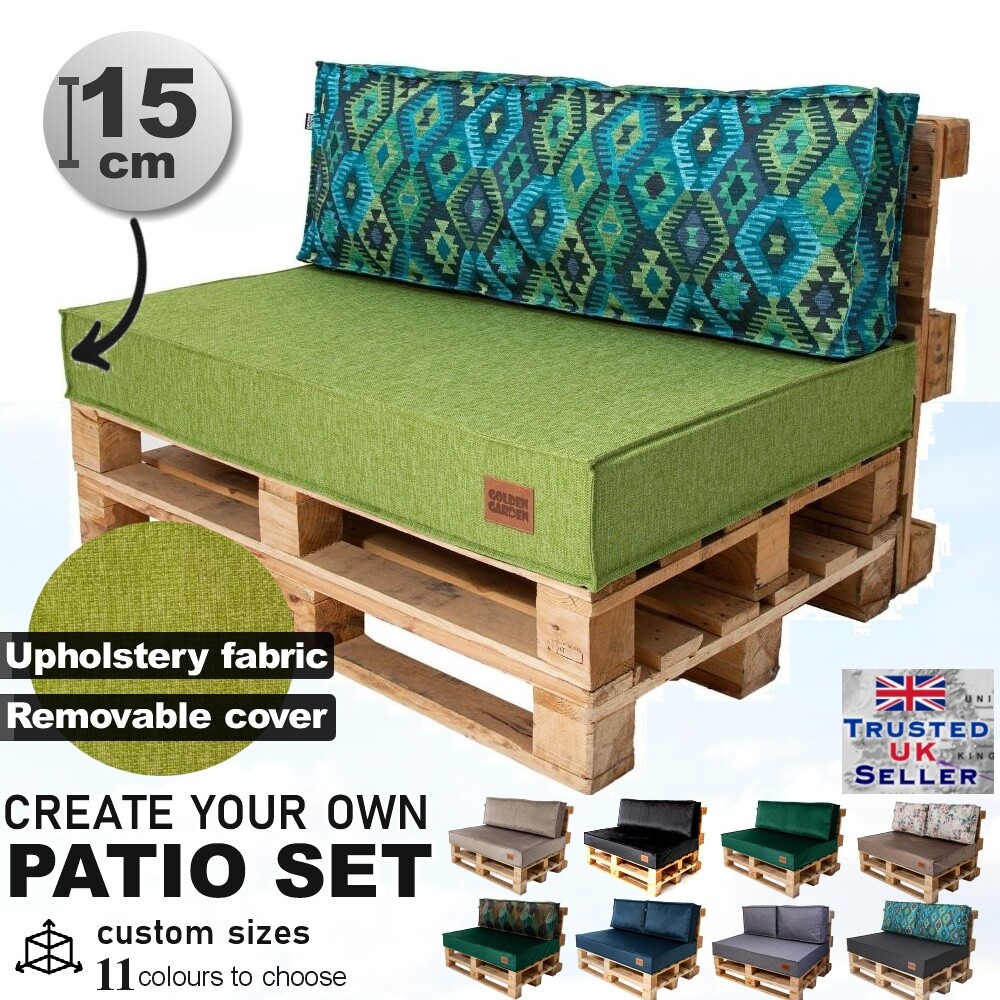 Bench Pad Garden Bench Cushion 120 X 60 Blue Bench Cushions Clearance
