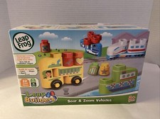 Leap Frog Builders Soar  Zoom Vehicles Age 2 NEW IN BOX Works With All Sets 