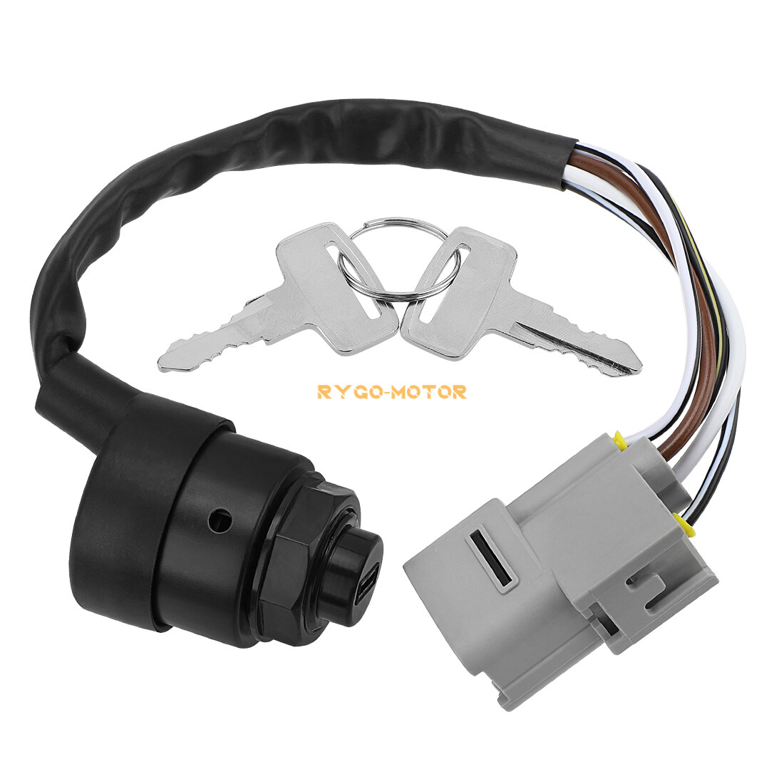 Ignition Key Switch 27005-1244 for Kawasaki Mule 3000 3010 3020 KAF620 2001-2008