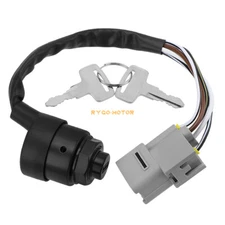 Ignition Key Switch 27005-1244 for Kawasaki Mule 3000 3010 3020 KAF620 2001-2008