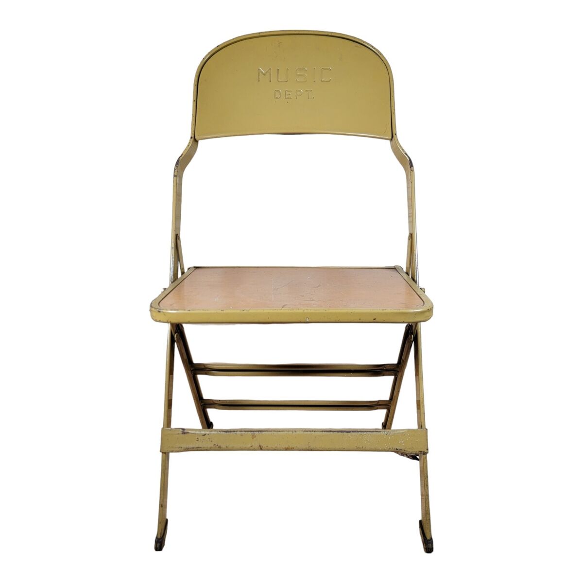 Clarin Folding Metal School Chair Music Department VTG MCM Clarin Folding Metal School Chair Music Department VTG MCM