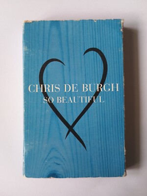 Chris de Burgh So Beautiful cassette Europe A&m 1997 cassette single with card