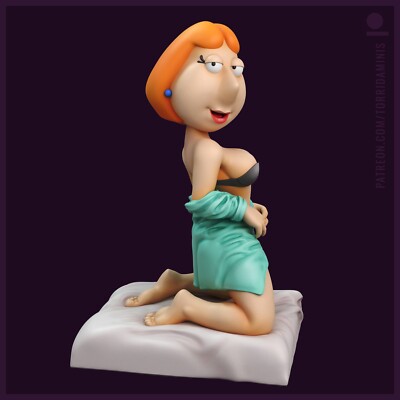 Lois Griffin 180mm 1/10 ? scale 3D NSFW Resin Figur Modellbausatz