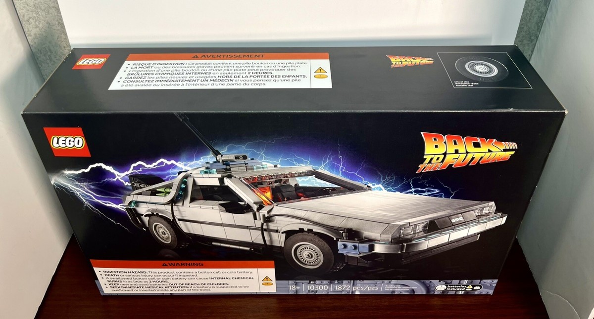 2022 LEGO Icons: Back to the Future - 1982 DeLorean DMC-12 Time