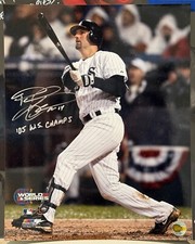 Paul Konerko Signed 16x20 2005 World Series Photo White Sox Autograph Inscrip.