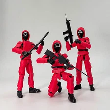 Korean Movie Dummy13 Character Movable Action Figure Set Multi Jointed Model