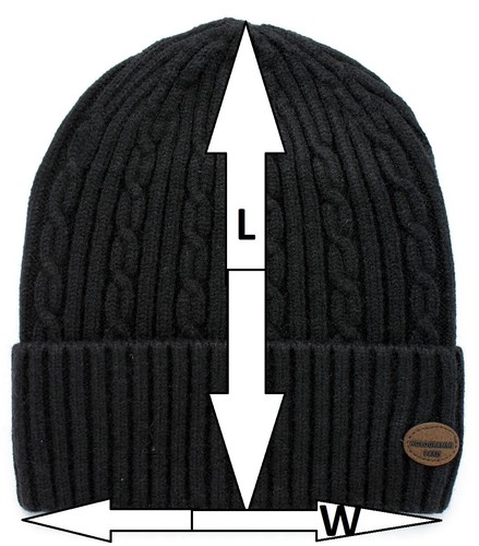 HG Women's Men's Hat Winter Hat Knitted Hat Unisex Beanie Watch Rib Knitted Cap - Picture 3 of 6