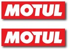 2X MOTUL OIL DECAL STICKER US MADE TRUCK VEHICLE CAR WINDOW