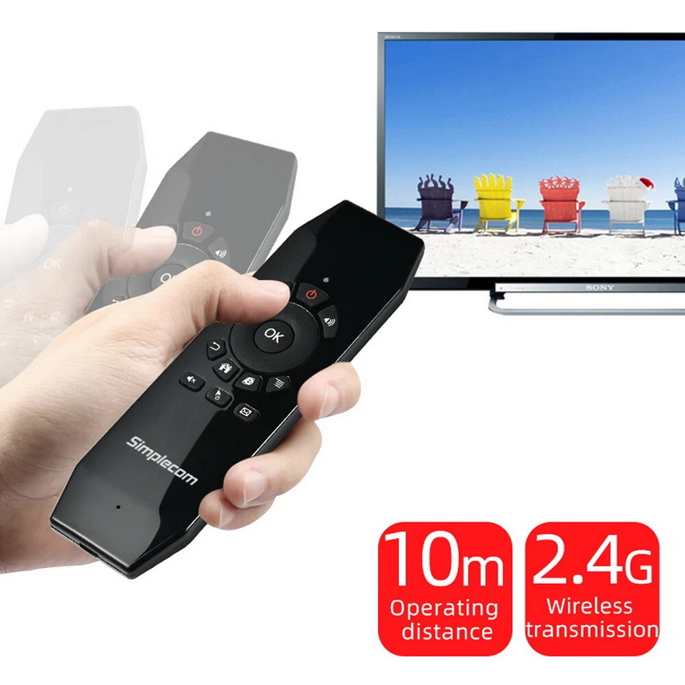 Wireless Remote Control Keyboard Air Mouse 2.4G For XBMC Android TV Box Mini PC - image 2 of 4