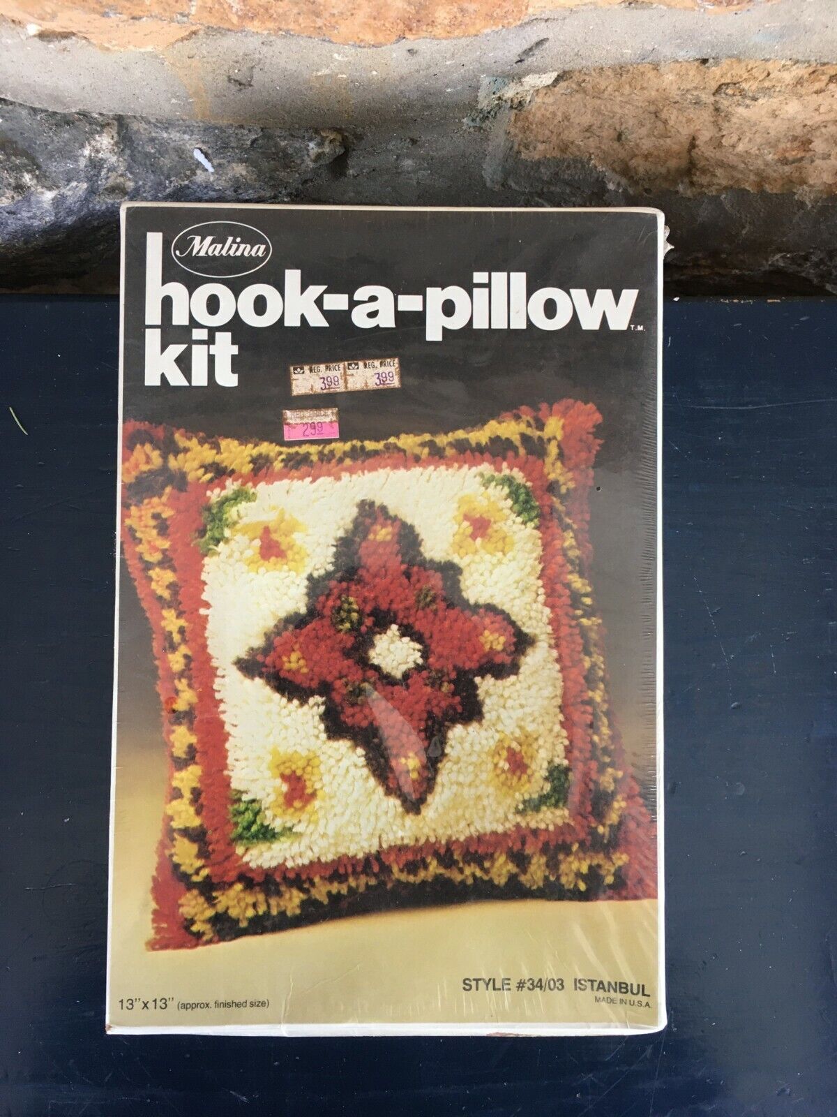 NEW Vintage Malina Hook-a-Pillow Istanbul Sales results No. 1 Cheap 03 Hook #34 Kit Latch