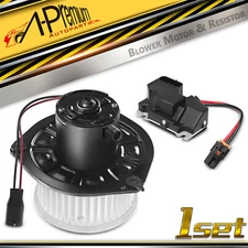 A-Premium HVAC Blower Motor & Resistor Kit Front for Chevrolet Corvette Buick