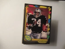 Pick From List 1991 Wild Card Football, Collegiate,  5 10 Stripe Pls Read(40%4+)