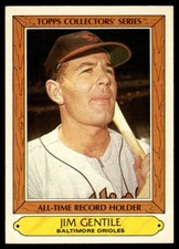 1985 Topps Woolworth All-Time Record Holders #15 Jim Gentile Baltimore Orioles