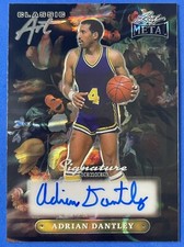 2024 Leaf Metal Signature Series Classic Art Auto Adrian Dantley 1/1 CA-AD1 Jazz