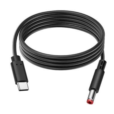 USB C TypeC to DC5.5x2.5mm 9V 12V 15V 20V Triggers Power Cable for LCD Monitors