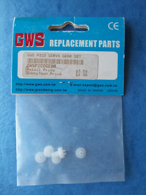 GWS PICO SERVO GEAR SET GWSPICOGEAR NIP