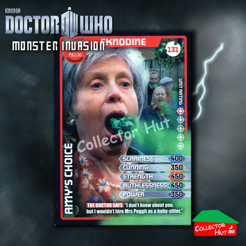 DOCTOR WHO Monster Invasion Trading Cards Base 1-165 New Fresh & Sleeved - Picture 117 of 150