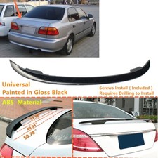 For 1997-2000 Honda Civic Sedan Trunk Spoiler Wing Gloss Black 51 Universal