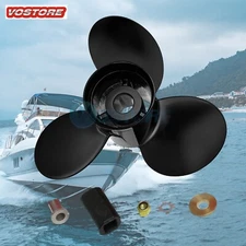 13 x 19 Aluminum Boat Propeller for Mercury Prop 48-77346A45, 40 - 140HP  RH
