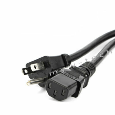 AC Power Cord Cable For KRK V4 V4S4 V8 ROKIT 7 G2 G3 G4 Studio Monitor Speaker