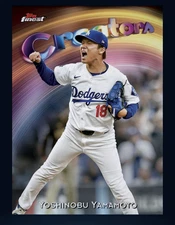 2025 TOPPS FINEST - Creators - YOSHINOBU YAMAMOTO  ( MLB Topps Bunt digitalCard