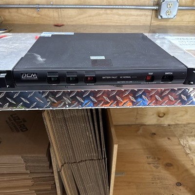 PCM Powercom Rack Mountable UPS Model KIN-1000AP RM (Used, tested Working)