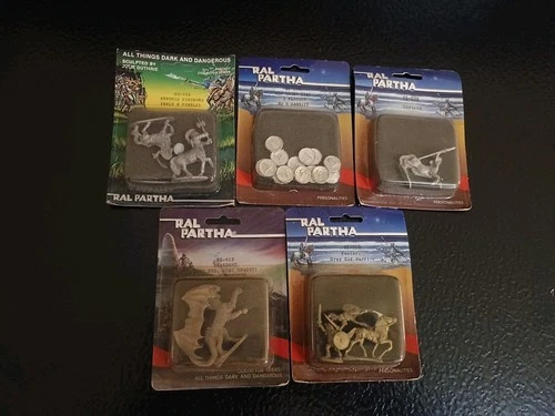 Ral Partha miniatures  Lot of 5 new sealed