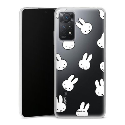 Slim Hülle für Xiaomi Redmi Note 11 Pro 5G Muster transparent Miffy