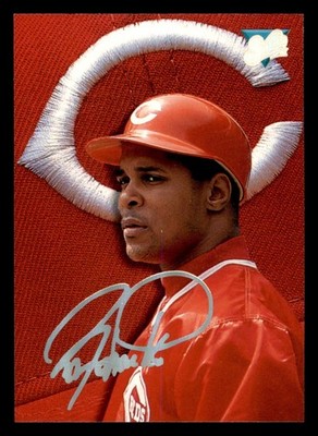 43 Barry Larkin  Reds 1993 Leaf Hockey Sports Trading Card